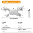 Axyaa Drone-Shaped Ceiling Fan Light with Remote Control and LED Dimming