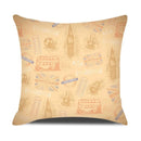 Axyaa London Guard Street Scene Cushion Cover - Cute Cartoon Design