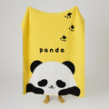 Axyaa Ultra Soft Plush Animal Blanket – Zebra Panda Tomatoes Throw 51x63"
