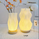 Axyaa French Cream Style 3D Printed Desk Lamp – Bedroom Study Children's Room Boss Lady Lamp