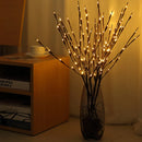 Axya LED Twig Branches: 20 Bulb Fairy Lights for Living Room Décor