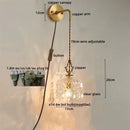 Axyaa Crystal Glass LED Wall Sconce for Luxe Home Decor & Lighting