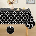 Axyaa Waterproof PVC Table Cloth for Dining & Coffee Tables