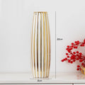 Axyaa Water Gold Luxury Ceramic Vase Home Decor
