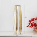 Axyaa Water Gold Luxury Ceramic Vase Home Decor