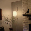 Axyaa Handwoven Silk Japanese Rotating Wall Light for Bedroom & Hallway Decor