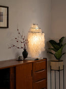 Axyaa Luxury Shell Wall Lamp - Gold Chrome Sconce Lighting