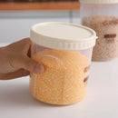 Axyaa Sealed Grain Storage Container with Spoon