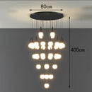 Axyaa Modern LED Chandelier Pendant Light for Dining Room and Ceiling, Indoor Decorative Lighting