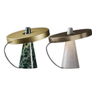 Axyaa Marble Table Lamp: Minimalist Modern Luxury Stone Light for Bedroom or Hotel