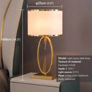 Axyaa Modern LED Table Lamp: Creative Nordic Design for Home Living Room, Bedroom, Bedside