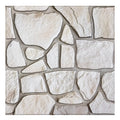 Axyaa 3D Faux Stone Peel and Stick Wall Panels - Decorative Self-adhesive Wall Tiles