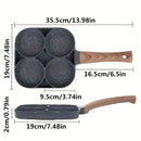Axyaa Nonstick Pancake & Egg Frying Pan for Gas Stove & Induction Cooker