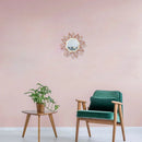 Rattan Woven Hanging Mirror Living Room Decorative Mirror by Axyaa