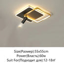Axyaa Minimalist Ceiling Lights: Nordic Style Fixture for Living Room, Bedroom, Restaurant