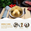 Axya Stainless Steel Dome Lid Tent for Food Serving Tray