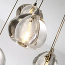 Axyaa Crystal Ball LED Chandelier for Living Room, Kitchen, Staircase, Mall, Villa, Hotel, Loft
