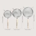Axyaa Stainless Steel Mesh Spoon Colander - Multi-functional Kitchen Gadget