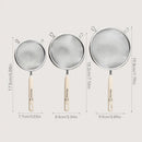 Axyaa Stainless Steel Mesh Spoon Colander - Multi-functional Kitchen Gadget
