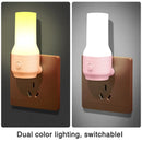 Axyaa LED Night Light Wall Lamp with Dimming Switch - Bedroom Bedside Reading Light