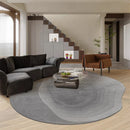 Axyaa Nordic Style Plush Living Room Rug: Soft, Fluffy, Irregular Shape for Bedroom & Home