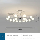 Axyaa Nordic Light Luxury Chandelier Modern Dining Room Bedroom Warm Lamps