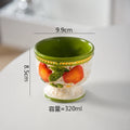Axyaa Ceramic High-Footed Breakfast Bowl with Lid & Snack Plate