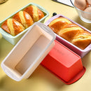 Axyaa Silicone Rectangular Toast Baking Mold Set - Easy Release Oven Tray