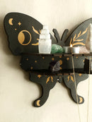 Axyaa Star&Moon Floating Wall Shelves for Crystals and Essential Oils