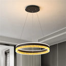 Axyaa Ring Chandelier Island Pendant Light for Living Dining Room