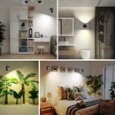 Axyaa Wireless Wall Lamp Touch Control Remote 360 Rotatable USB Recharge Night Light