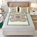 Axyaa Cool Silk Three-Piece Digital Print Latex Mat Set