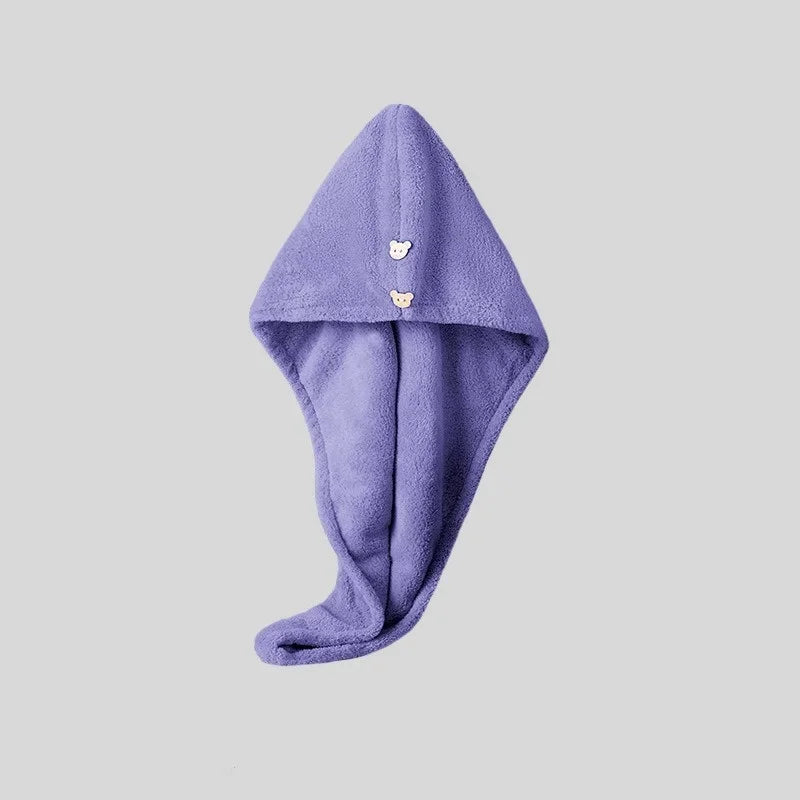 Axyaa Care Cap Hair Towel Wrap for Women, Super Absorbent Microfiber Hair Wraps