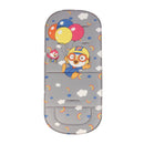 Axyaa Stroller Seat Cushion with Back Support - All-Season Thin Pushchair Pad