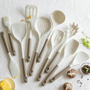 Axyaa Silicone Kitchen Utensil Set - 10pcs Cooking Tools for Household