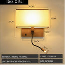 Axyaa LED Wall Lamp Modern Simple Bedroom Home Decor Scones Fixtures E27