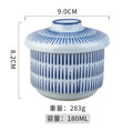 Axyaa Japanese Ceramic Bowl with Lid for Molecular Cuisine and Desserts