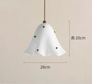 Axyaa Small Flower Glass Pendant Light for Bar, Study, Bedside, Living, Dining Room