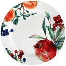 Axya Pomegranate Ceramic Plate Set, 10 Inch, Circular Steak Breakfast Dish