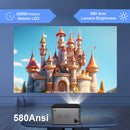 Axyaa Magcubic Auto Focus 4K WiFi6 Projector with Voice Control