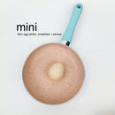 Axyaa Non-Stick Mini Egg Pan Skillet, 16cm, Induction Gas Stove, Kitchen Cookware