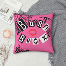 Axyaa Burn Book Mean Girls Pillowcase - Zip Decor Sofa Cushion Cover