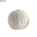 Honeycomb Ceramic Vase with Artificial Flowers for Axyaa Aesthetic Room Decor