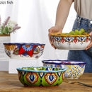 Axya Ceramic Dining Set: Salad, Dessert, Fruit, Dinner, Soup, Noodle, Bread, Dim Sum, Snack Plates