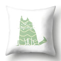 Axyaa Geometric Animal Series Pillowcase: Stylish Sofa Chair Seat Cover for Home Decor