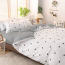 Axyaa Aloe Vera Cotton Four-piece Bedding Set