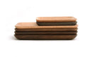 Axyaa Wooden Butterfly Tray - Japanese Dining Pastry Plate, Solid Wood, Rectangular