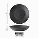 Axyaa Ceramic Deep Soup Plate 8.25" - High-End Dining Tableware Schussel