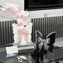 Axyaa Butterfly Vase Decoration for Living Room, Foyer Desktop - High-End Fre