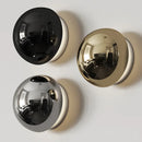 Axyaa LED Round Wall Lamp for Bathroom Bedroom, Nordic Modern Design, Sconce Stair Kids Room